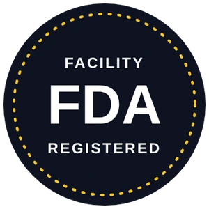 FDA Registered Facility badge